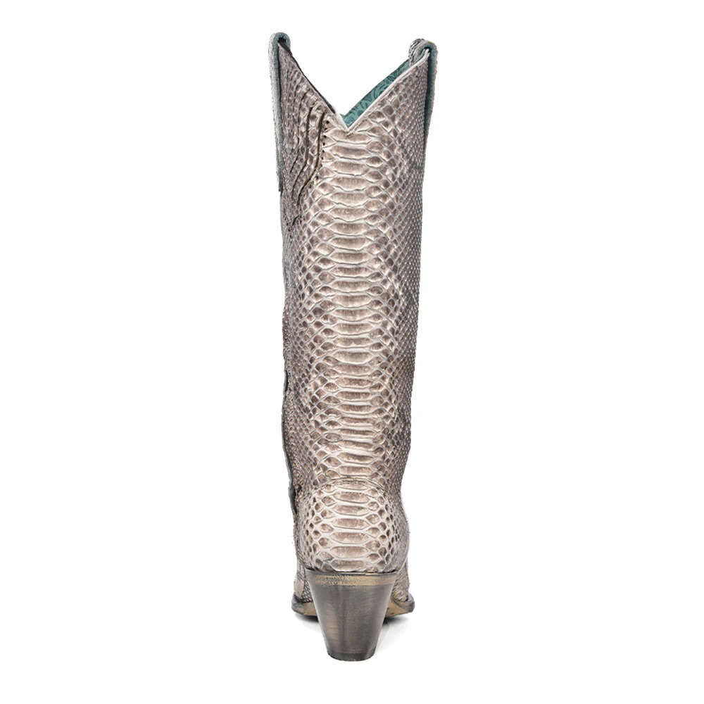 Corral - A3789 - Genuine Full Python Tall Cowboy Boot - Image 4