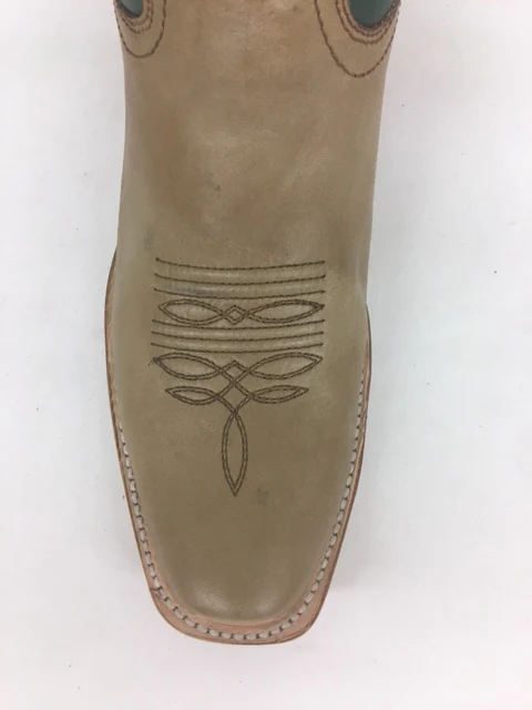 Corral - A4261 Sand/Green Narrow Square Toe - Image 5