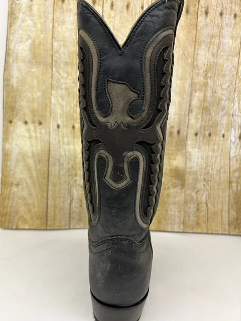 Corral C3988 MN Black Eagle Inlay and Embroidery - Image 4