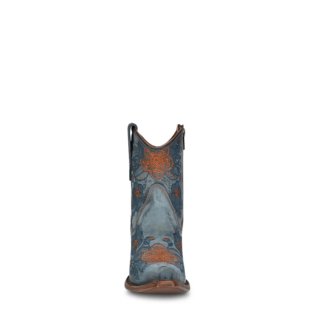 Corral - L5874 - Blue Jean Embroidery Ankle Boot - Image 3