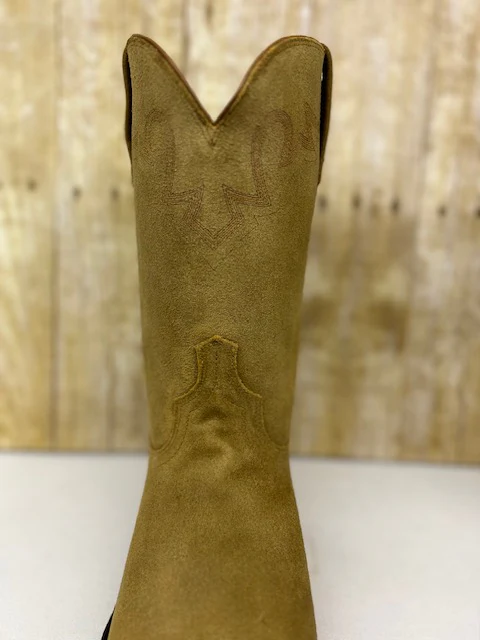 Lucchese - CL6515.C2 Tan Sunset Suede Roper - Image 4