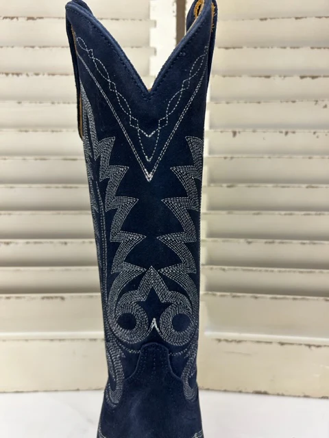 Old Gringo - L601-70 Nevada Indigo Suede - Image 4