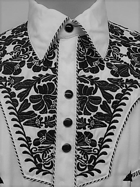 Scully - P-634WBK Floral Tooled - Image 2
