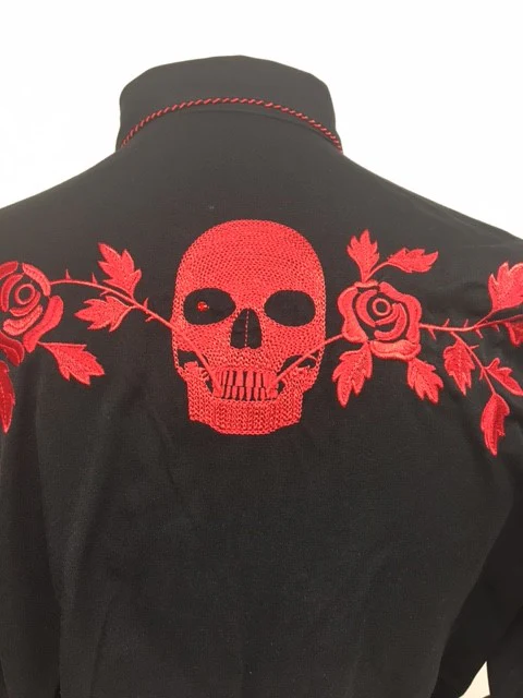 Scully - P-771R Skulls and Roses - Image 3